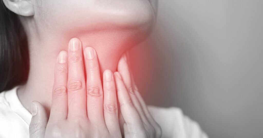 علاج التهاب الحلق