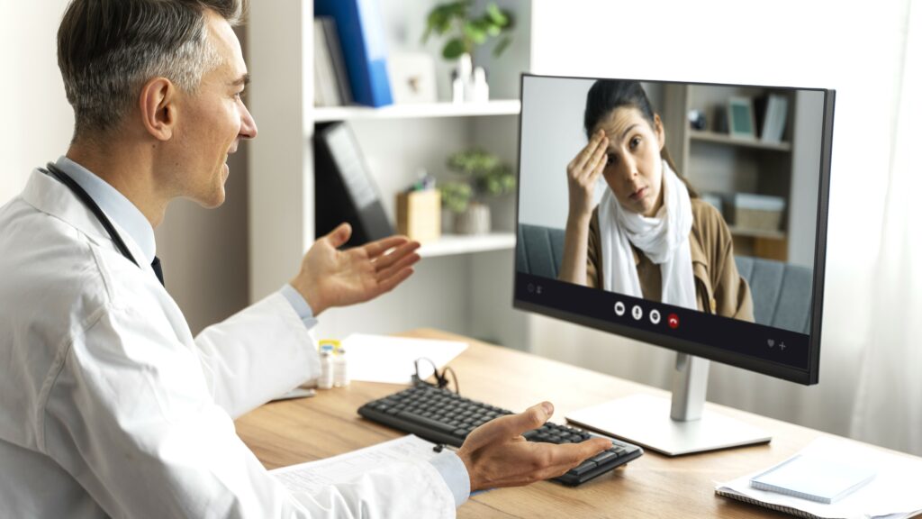 استشارة طبية بدون زيارة المستشفى 