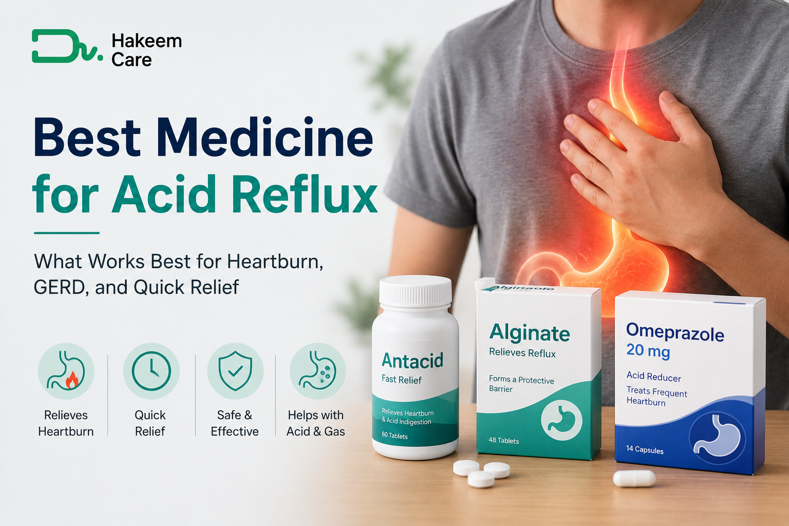 Best Medicine for Acid Reflux: What Works Best for Heartburn, GERD, and Quick Relief?